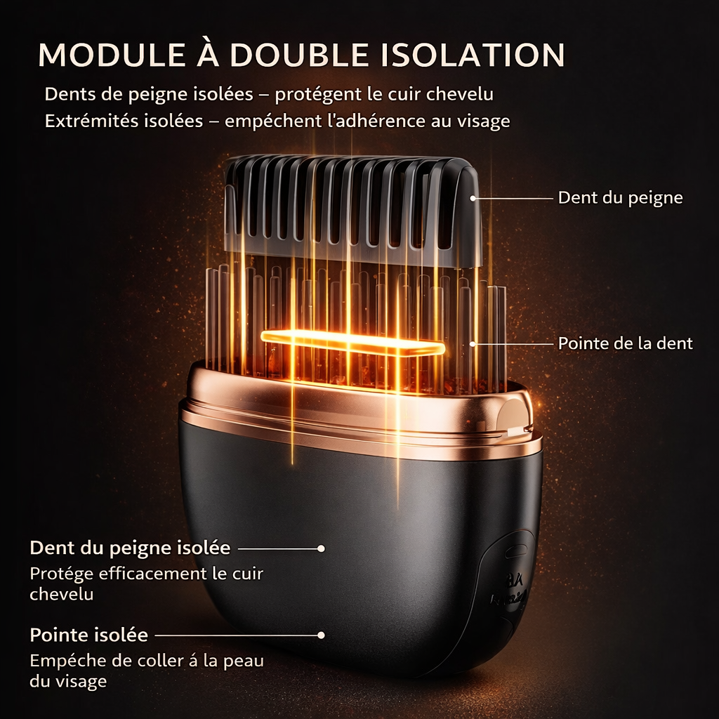 Peigne Lissant Sans Fil